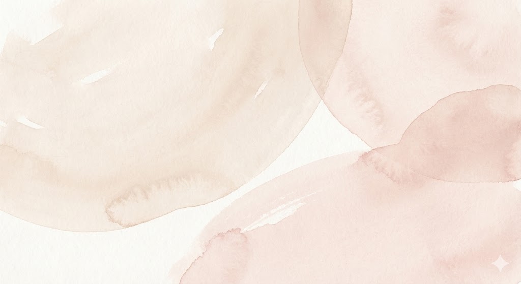 やわらかい色合いの抽象画のイラスト